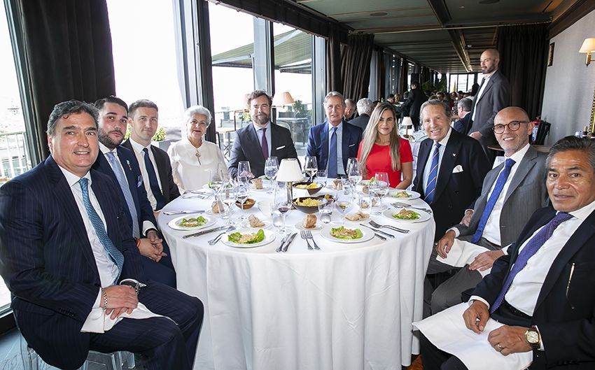 Almuerzo del Real Cuerpo de la nobleza del Principado de Asturias.