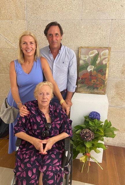 María Fe Díaz Calvo expone en Sangenjo