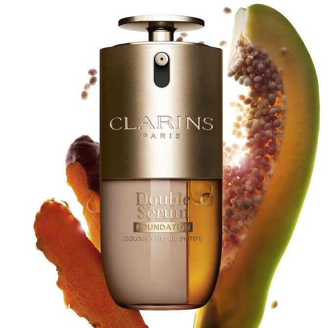 Clarins Double Serum Foundation: maquillaje y tratamiento