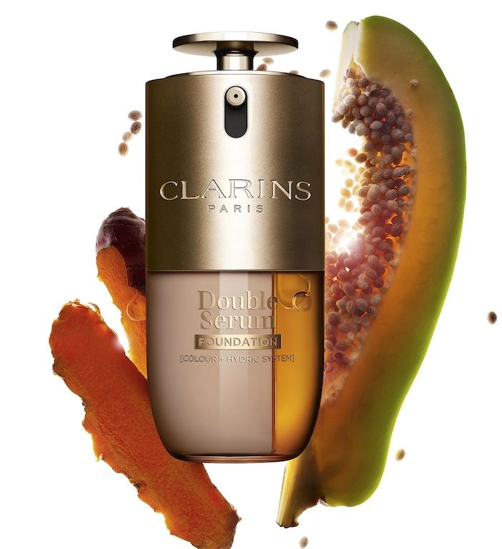 Clarins Double Serum Foundation: maquillaje y tratamiento